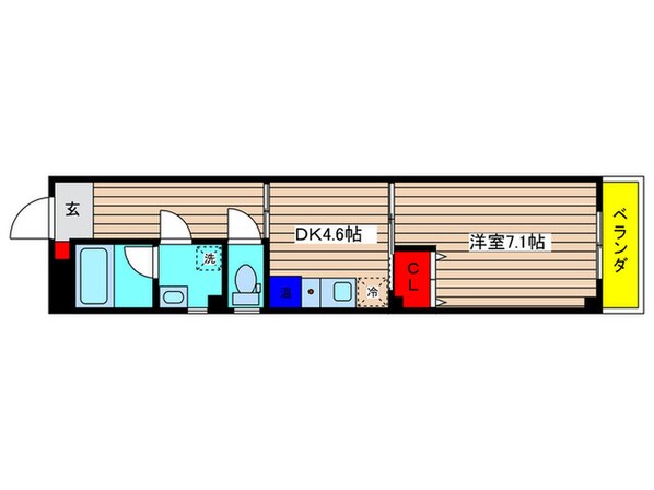 ＮＫマンションの物件間取画像